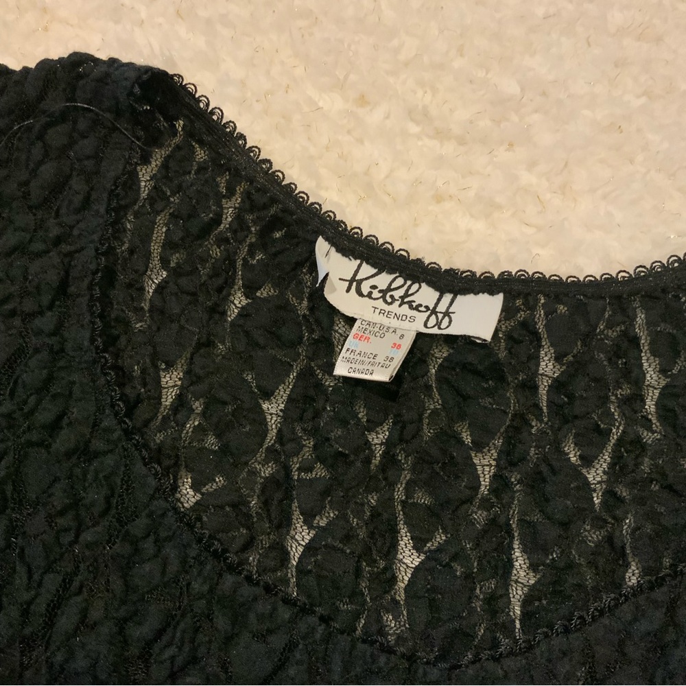 Joseph Ribkoff black top - Picture 2 of 6